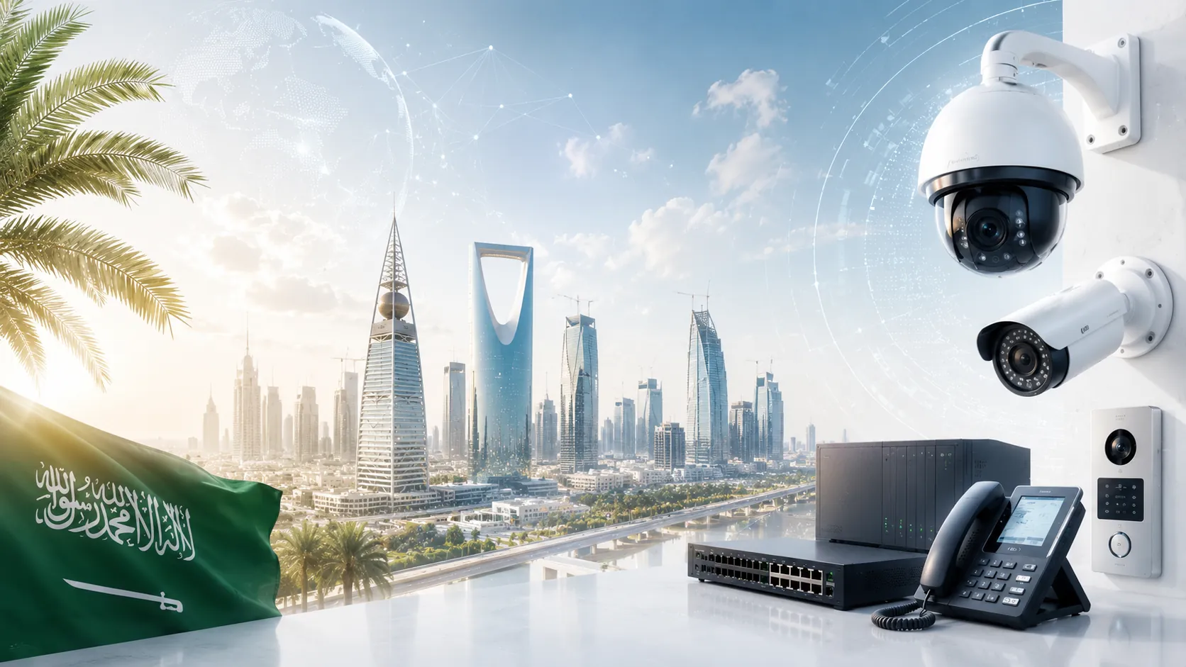 أنظمة أمنية ومراقبة متكاملة في المملكة العربية السعودية